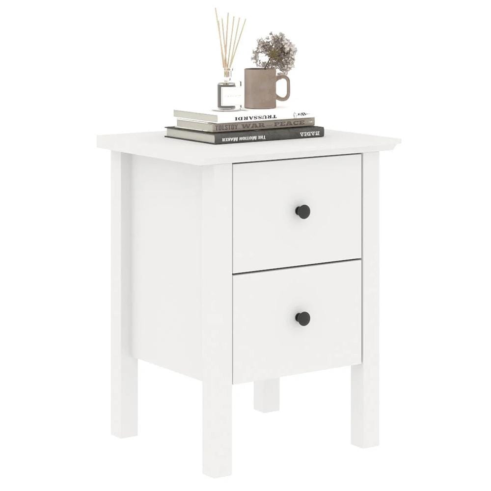 ตู้ข้างเตียง KONCEPT MONETA 45 ซม. สีขาว