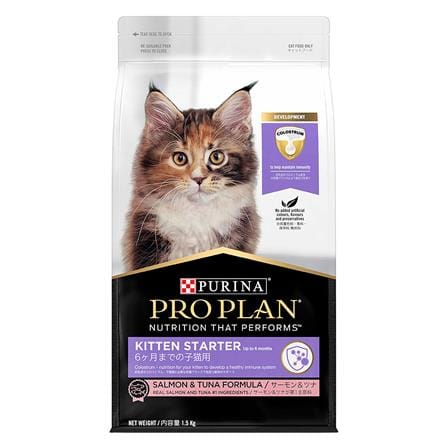 อาหารแมว PRO PLAN KITTEN STARTER SALMON AND TUNA 1.5 กก._0