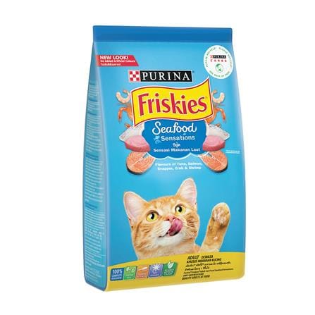 อาหารแมว FRISKIES SEAFOOD SENSATIONS 17 กก.