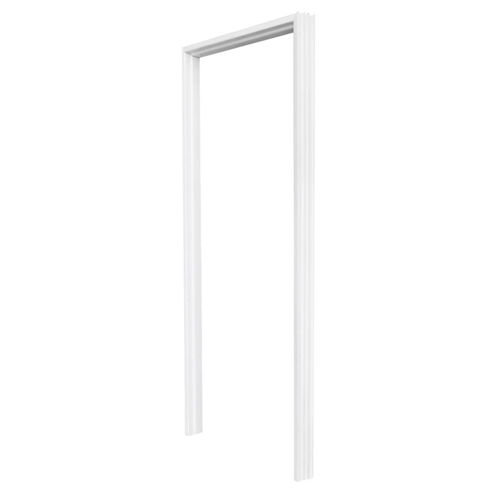 วงกบประตูไม้สังเคราะห์ WPC ECO-DOOR WR-100 80x200 ซม. สีขาว