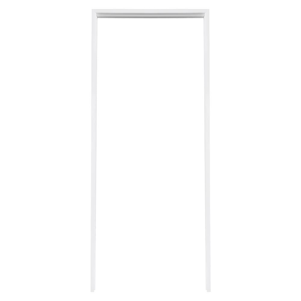 วงกบประตูไม้สังเคราะห์ WPC ECO-DOOR WR-100 80x200 ซม. สีขาว
