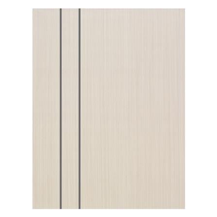 ประตูภายใน UPVC ECO-DOOR UC4-2L 80X200 ซม. สีครีม ไม่เจาะลูกบิด_2