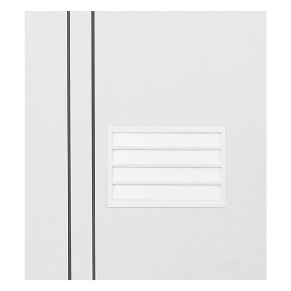 ประตูห้องน้ำ UPVC ECO-DOOR PG2 70X200 ซม. สีขาว เจาะลูกบิด