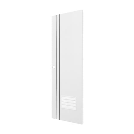 ประตูห้องน้ำ UPVC ECO-DOOR PG2 70X200 ซม. สีขาว เจาะลูกบิด_1