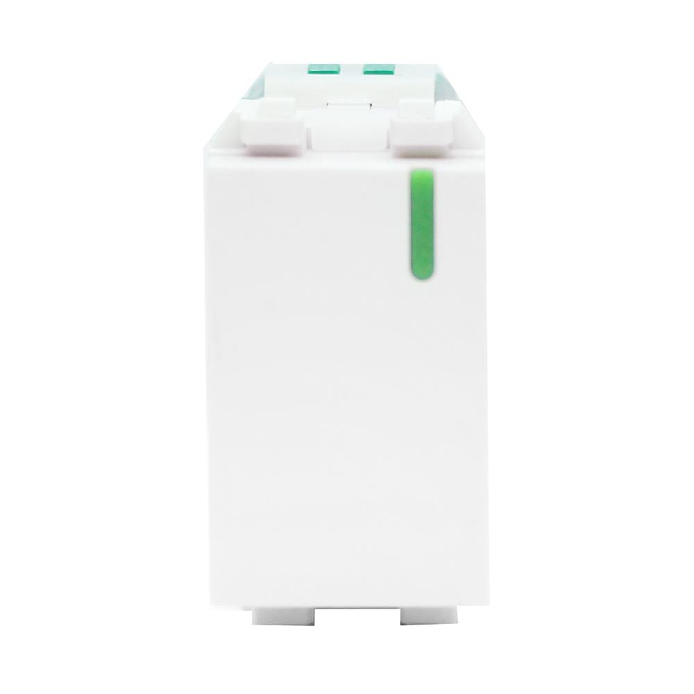 สวิตช์ 1 ทาง CT ELECTRIC CWS-111 ขนาด 1 ช่อง สีขาว
