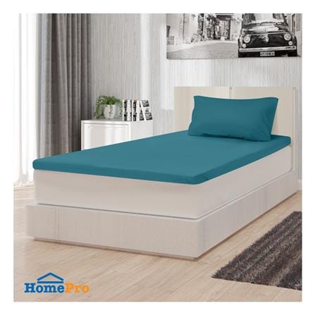 ชุดผ้าปู TOPPER 3 ฟุต 2 ชิ้น HOME LIVING STYLE FLOAT สีเขียว_0