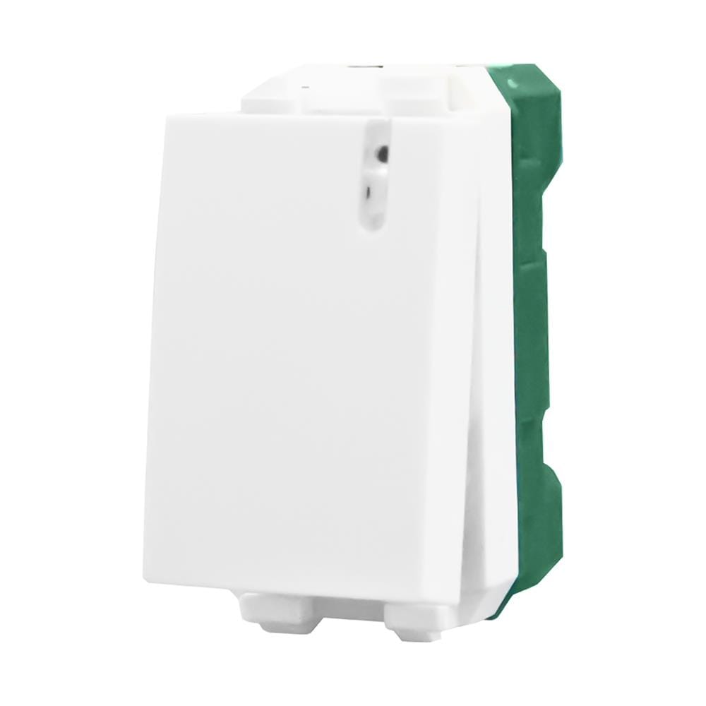 สวิตช์ 2 ทาง CT ELECTRIC CWS-121 ขนาด 1 ช่อง สีขาว