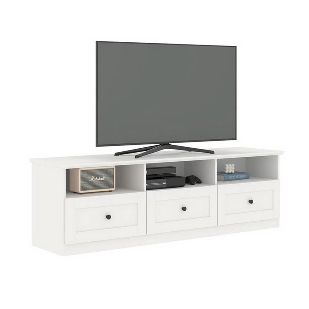 ตู้วางทีวี KONCEPT MONETA 160 ซม. สีขาว