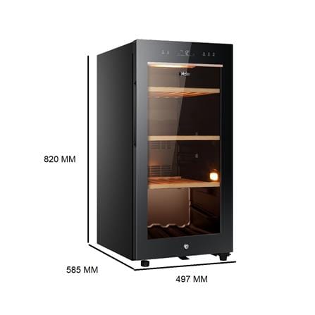 ตู้แช่ไวน์ HAIER JC-116 49 ขวด สีดำ_2