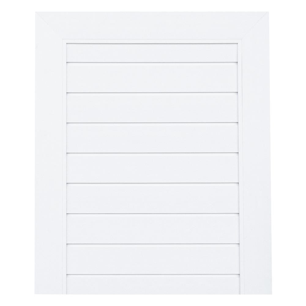 ประตูภายนอก UPVC เจาะลูกบิด ECO-DOOR TLW 80x200 ซม. สีขาว