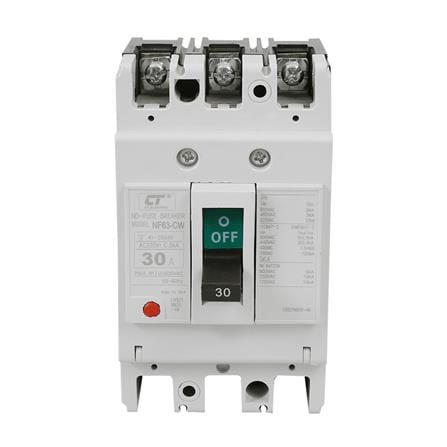 เมนเซอร์กิตเบรกเกอร์ 30 แอมป์ 3 โพล 3 เฟส CT ELECTRIC รุ่น NF63-CW_0