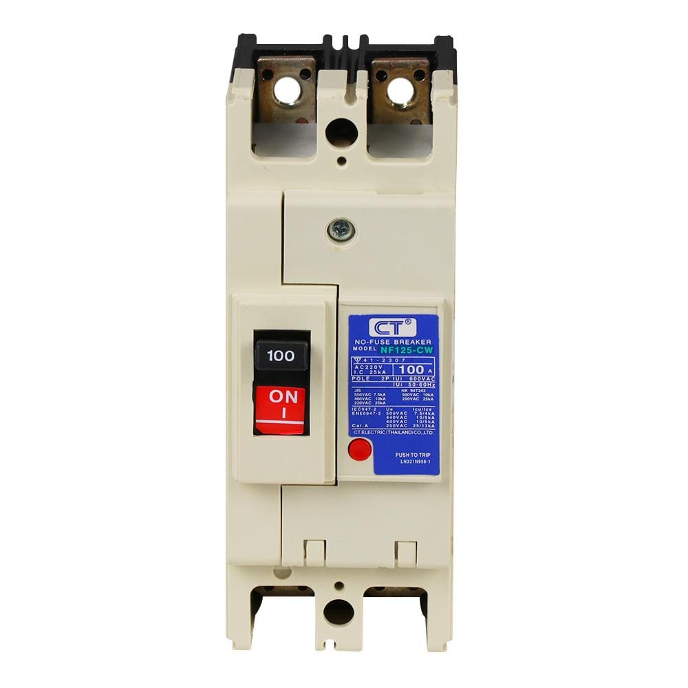เมนเซอร์กิตเบรกเกอร์ 100 แอมป์ 1 เฟส CT ELECTRIC