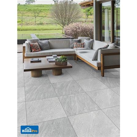 กระเบื้องพื้นพอร์ซเลน 60x60 ซม. COTTO แมตโต เทาอ่อน (HYG) PM 1.44M2_4