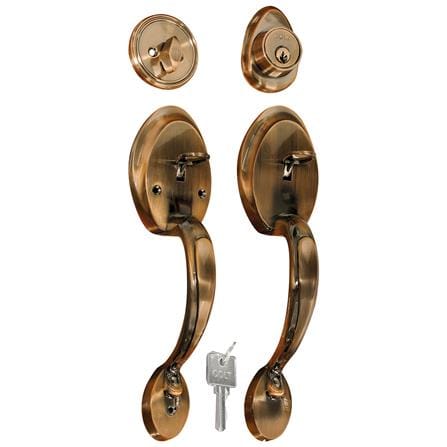 มือจับใหญ่ COLT 6051 (DOUBLE HANDLE) สีทองแดงรมดำ_0