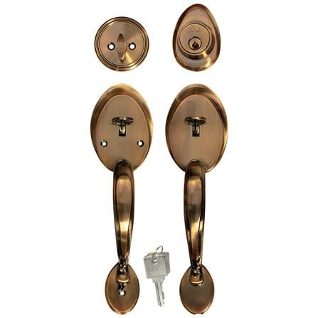 มือจับใหญ่ COLT 6051 (DOUBLE HANDLE) สีทองแดงรมดำ_1
