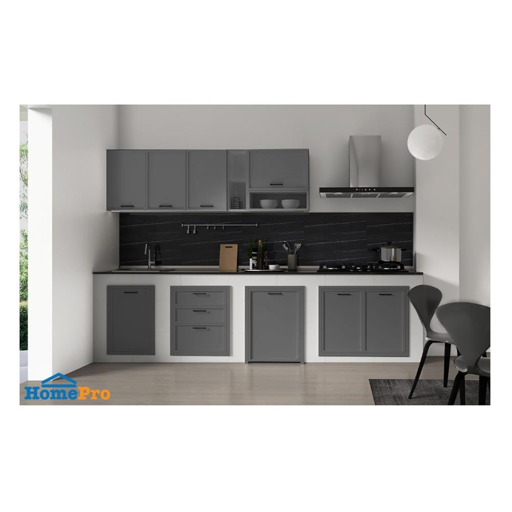 บานซิงค์เดี่ยว CABIN COMO 43x65 ซม. สีเทา