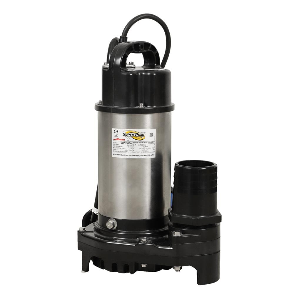 ปั๊มจุ่มน้ำสะอาด SUPER PUMP SSP-755SA 750 วัตต์