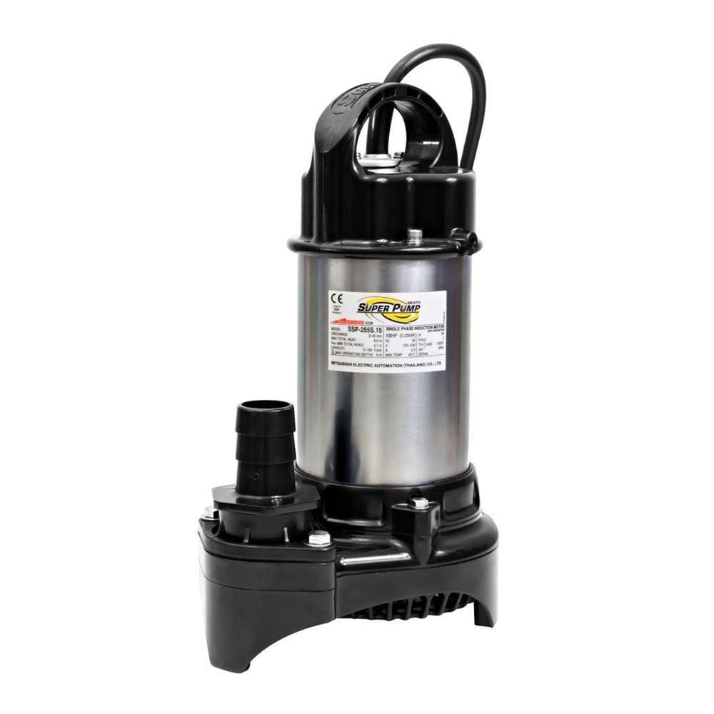 ปั๊มจุ่มน้ำสะอาด SUPER PUMP SSP-255S 250 วัตต์