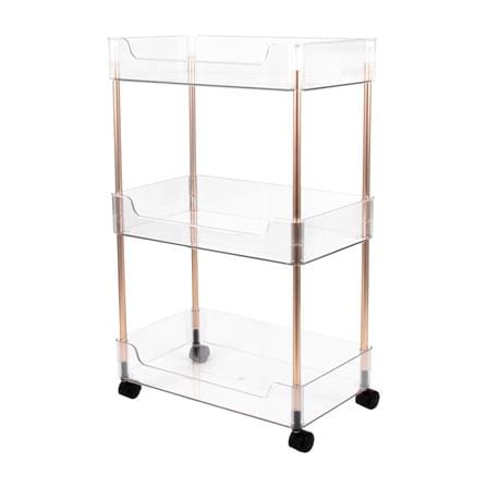 ชั้นวางของ 3 ชั้น มีล้อ KECH KLEAR 22.5x40.5x65 ซม._0