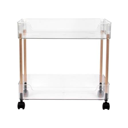 ชั้นวางของ 2 ชั้น มีล้อ KECH KLEAR 22.5x40.5x38.5 ซม._1