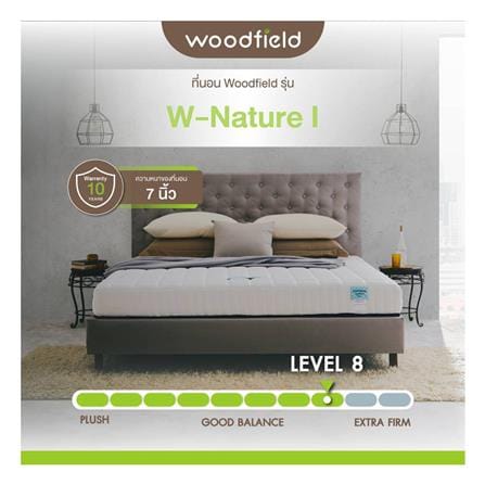ที่นอนไฮบริด 6 ฟุต สุญญากาศ WOODFIELD รุ่น W-NATURE I พร้อมหมอนหนุน 2 ชิ้น_17