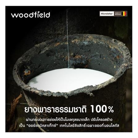 ที่นอนไฮบริด 6 ฟุต สุญญากาศ WOODFIELD รุ่น W-NATURE I พร้อมหมอนหนุน 2 ชิ้น_9