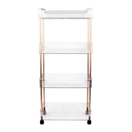 ชั้นวางของ 4 ชั้น มีล้อ KECH KLEAR 22.5x40.5x91 ซม._1