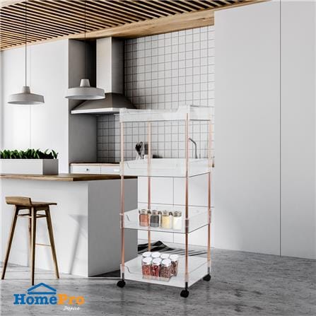 ชั้นวางของ 4 ชั้น มีล้อ KECH KLEAR 22.5x40.5x91 ซม._2