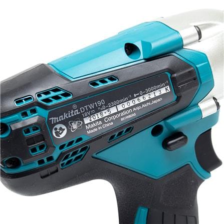 บล็อกไร้สาย (เฉพาะตัวเครื่อง) MAKITA DTW190Z 1/2 นิ้ว 18 โวลต์_3