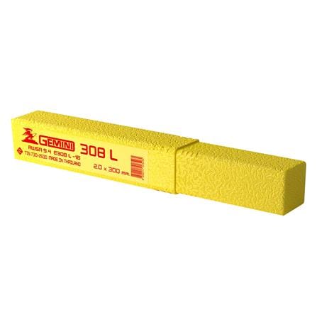 ลวดเชื่อมสเตนเลส GEMINI 308L 2.0x300 มม. 1 กก.
