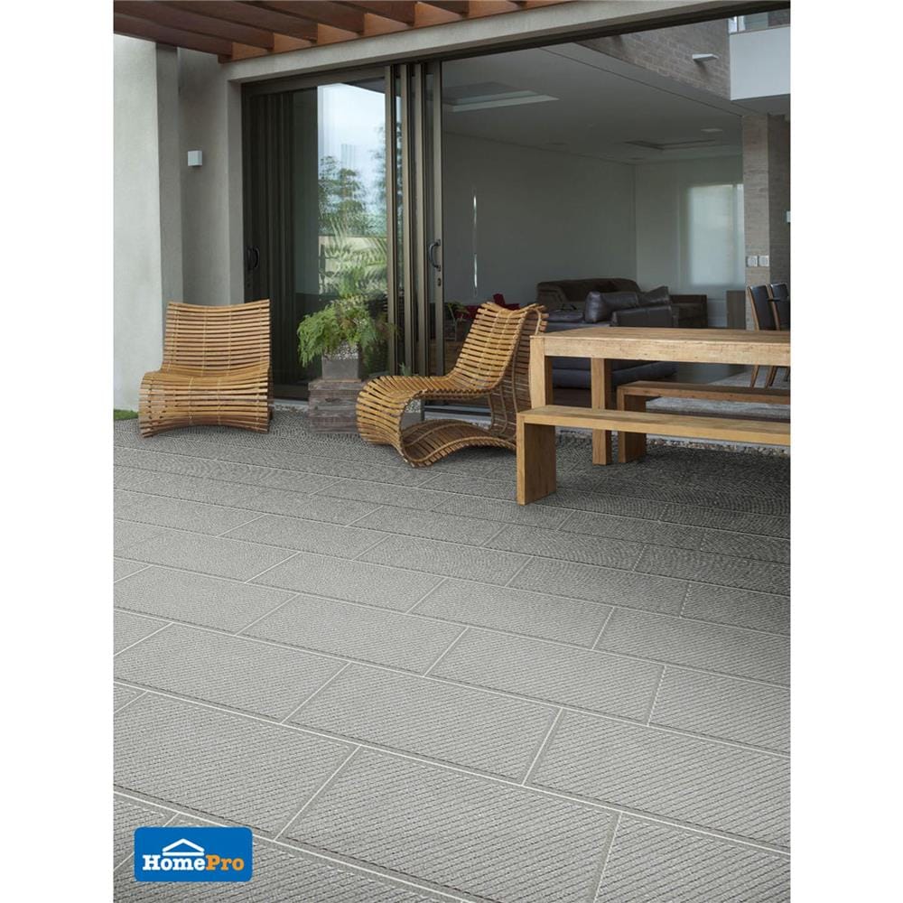 กระเบื้องพื้นพอร์ซเลน 29.8x60 ซม. TARA ซิลเวลล์ เทา A 0.72M2