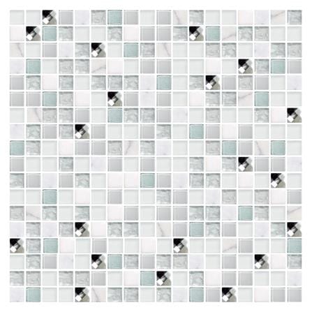 โมเสคแก้ว 30x30 ซม. GLASCERA สโนว์ เบิร์ก