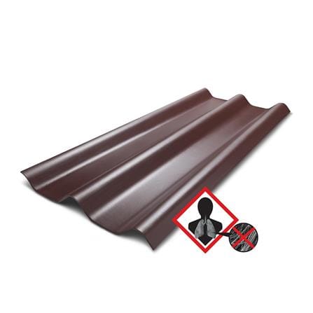 กระเบื้องหลังคาลอนคู่ ห้าห่วง 50x150x0.5 ซม. สีน้ำตาลคลาสิก_1