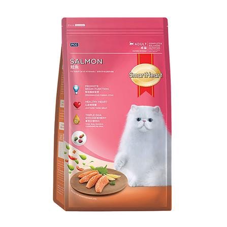 อาหารแมว SMARTHEART ADULT SALMON 1.2 กก_0