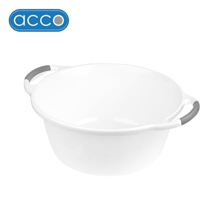 กะละมังกลม ACCO 35 ซม. สีขาว_0
