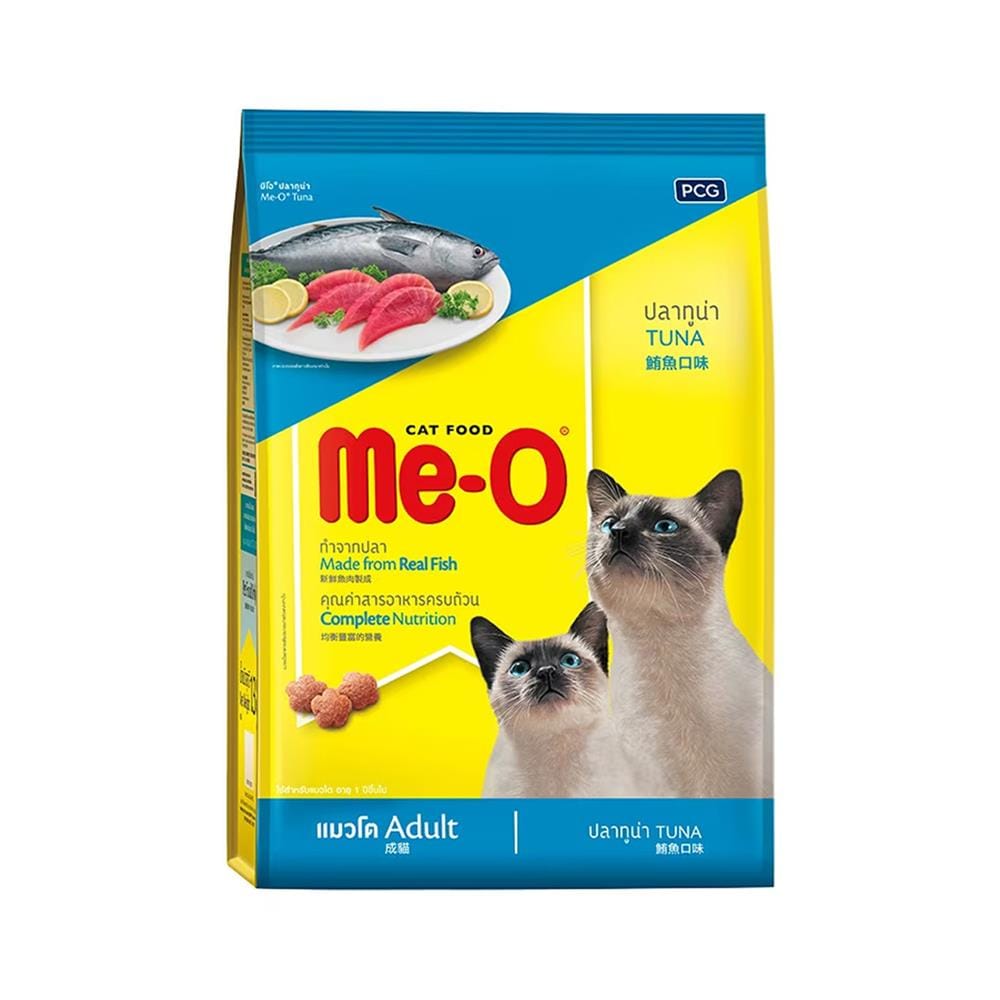อาหารแมว ME-O ADULT รสปลาทูน่า 1.2 กก.