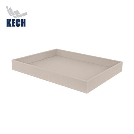 ถาด PVC KECH STRIP 35X25X4 ซม. สีครีม_0