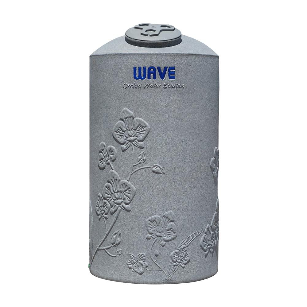 ถังเก็บน้ำ WAVE ORCHID SELECTED TANK 1000 ลิตร สีเทา