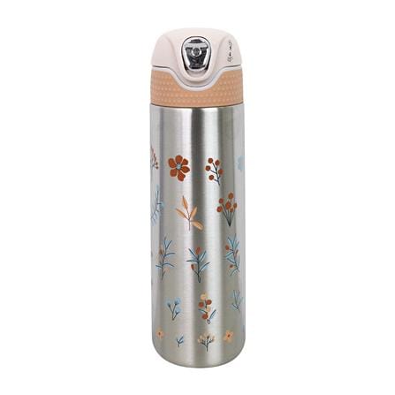กระติกสุญญากาศ KECH SAFE LOCK LEAF 0.42 ลิตร สีชมพู_0