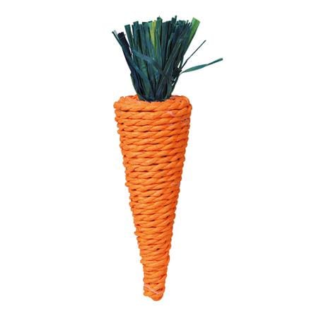 ของเล่นสำหรับสัตว์เล็ก TRIXIE TOY CARROT PAPER YARN 20 ซม.