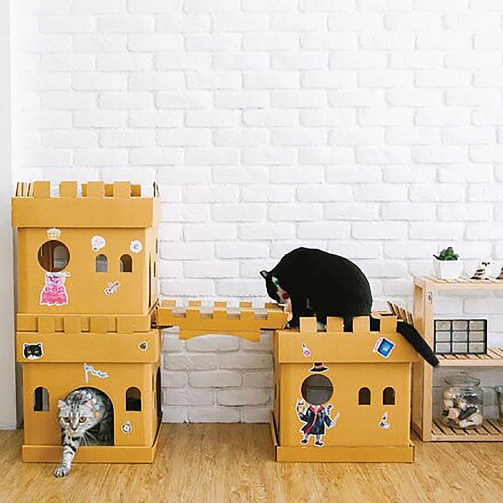 กล่องบ้านแมว KAFBO CUBE KNIGHT