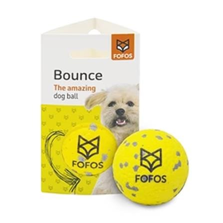 ของเล่นสำหรับสุนัข FOFOS SUPER BOUNCE BALL ไซซ์ S_0