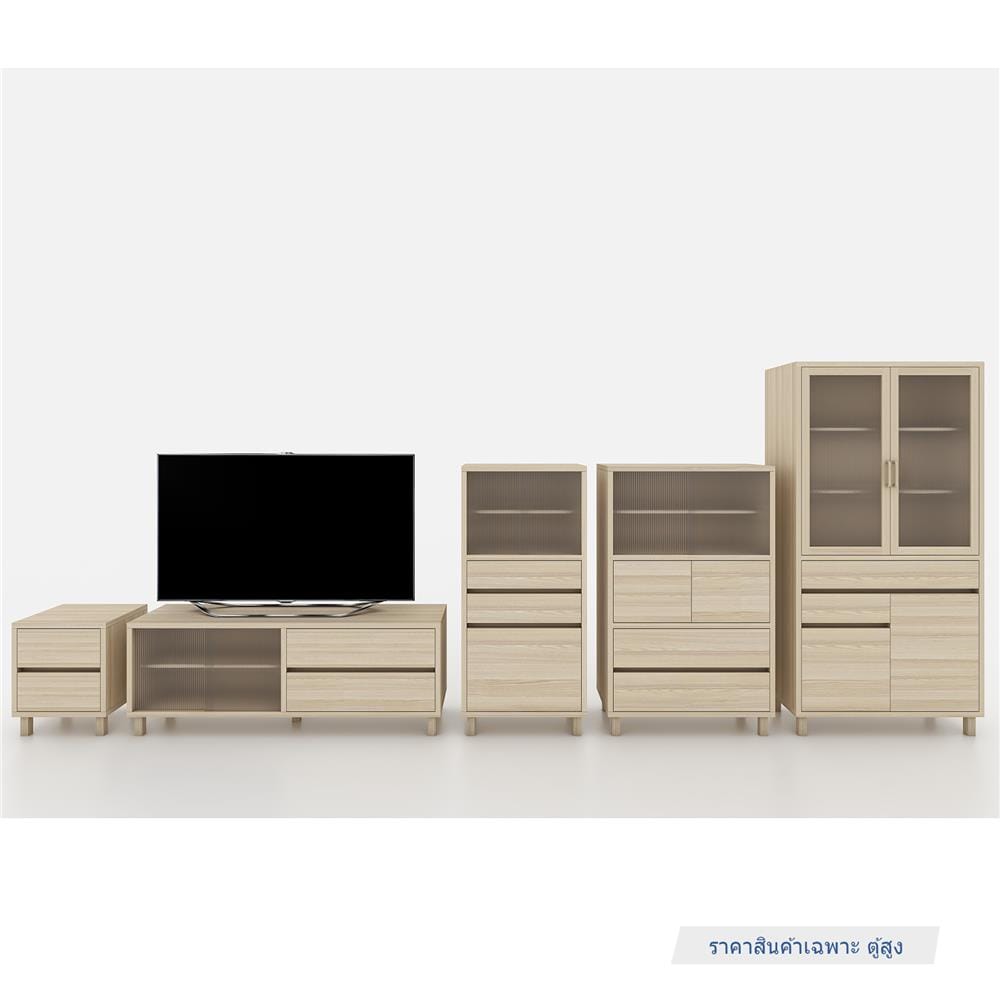 ตู้สูง FURDINI HARU 90 ซม. สี PINE OAK