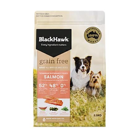 อาหารสุนัข BLACKHAWK GRAIN FREE SALMON 2.5 กก._0