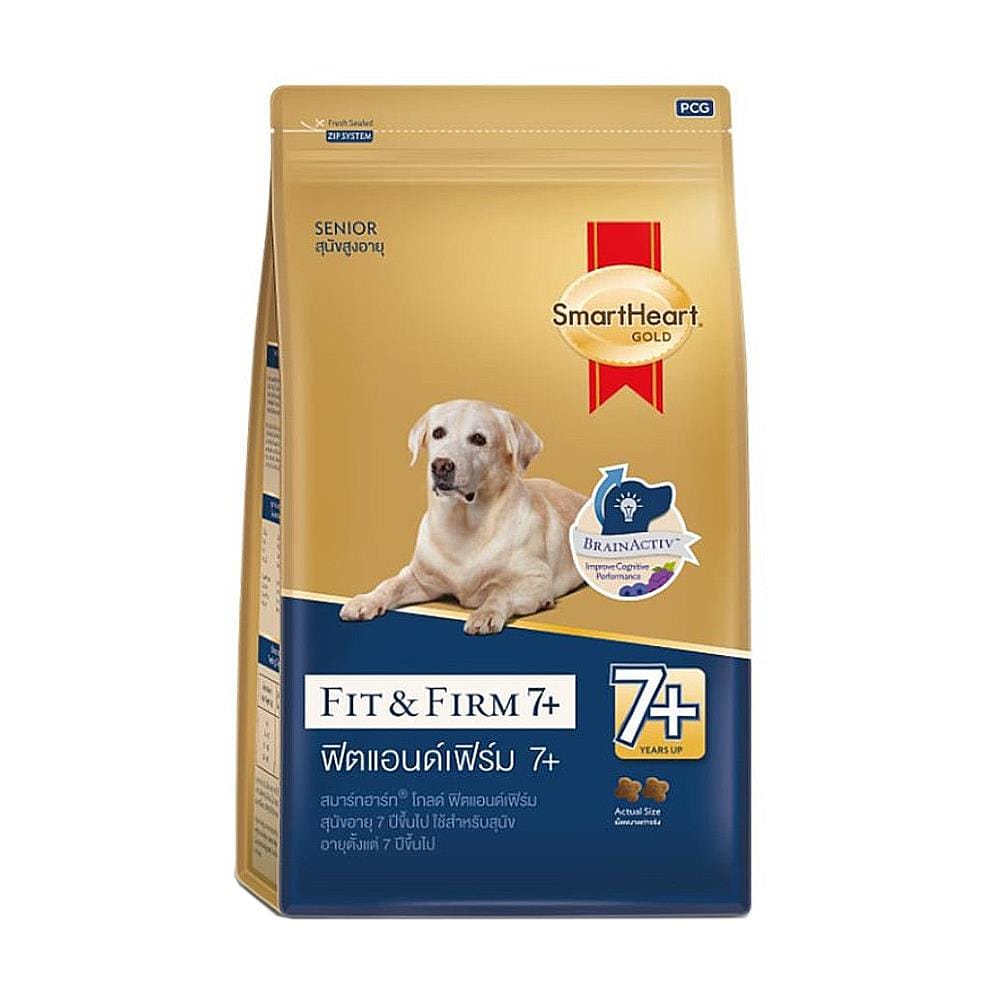 อาหารสุนัข SMARTHEART GOLD ADULT FIT AND FIRM 7+ 1.5 กก.