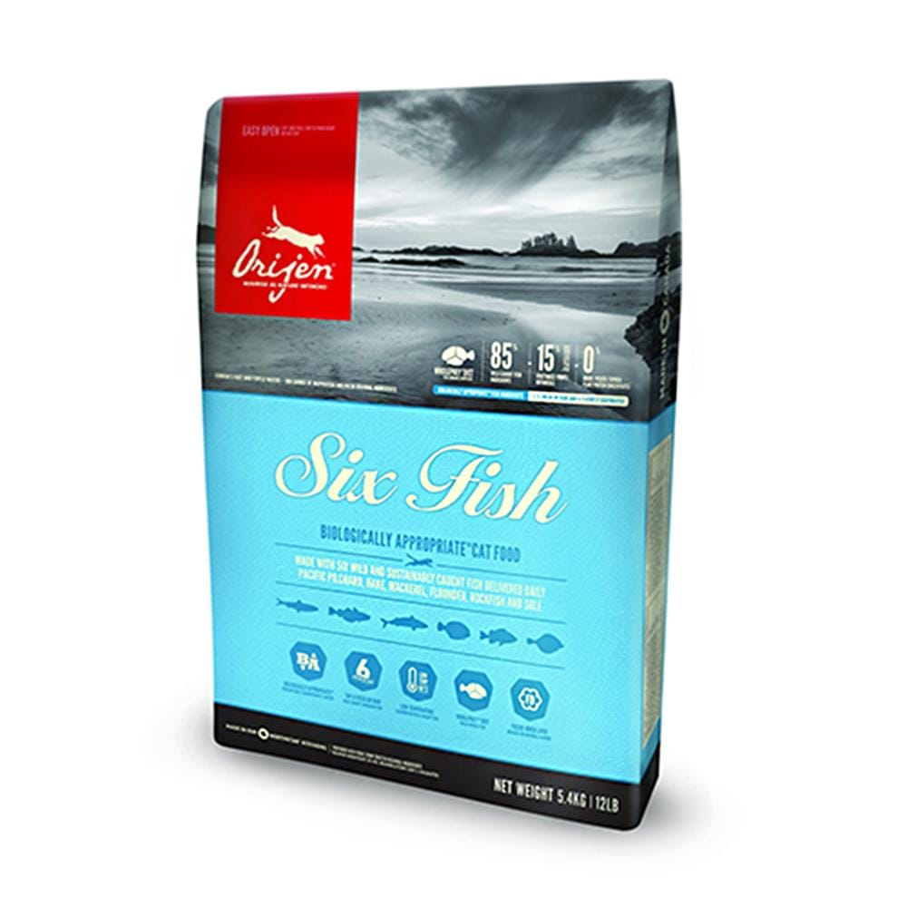 อาหารแมว ORIJEN SIX FISH CAT 5.4 กก.