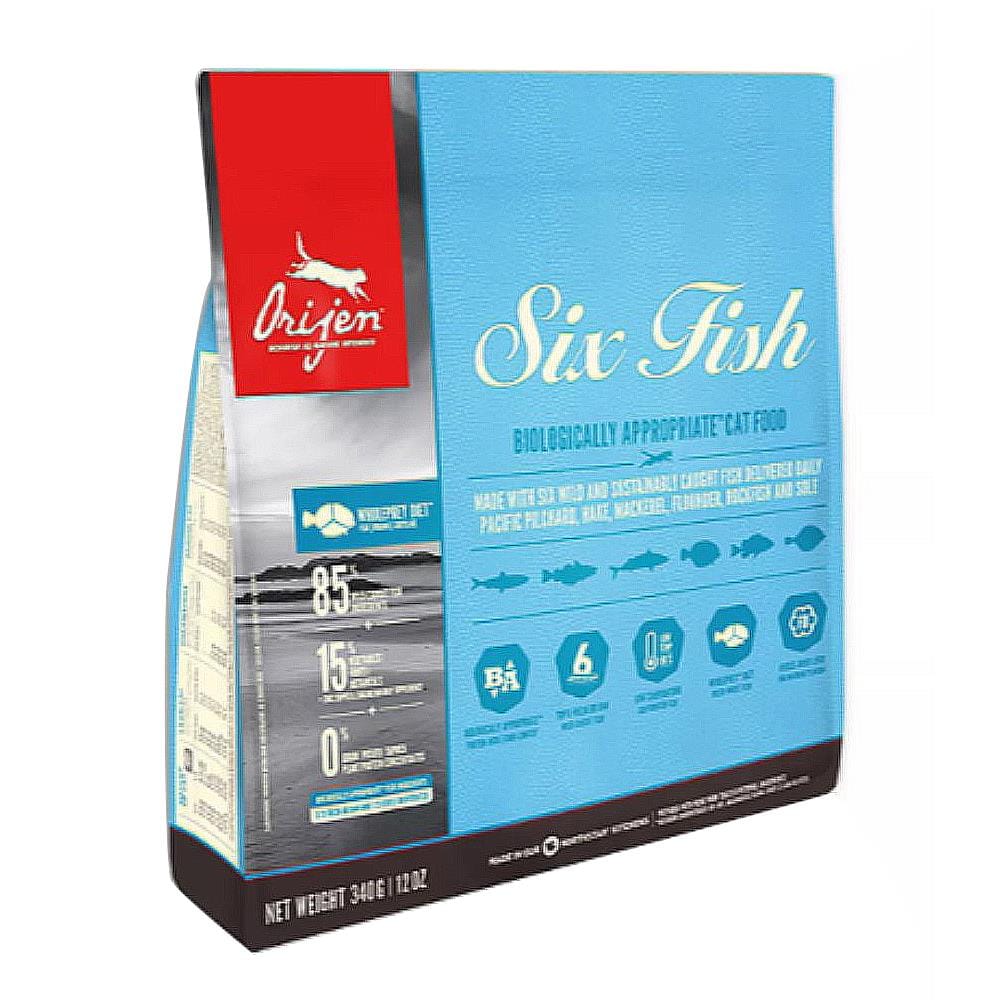 อาหารแมว ORIJEN SIX FISH 340 กรัม