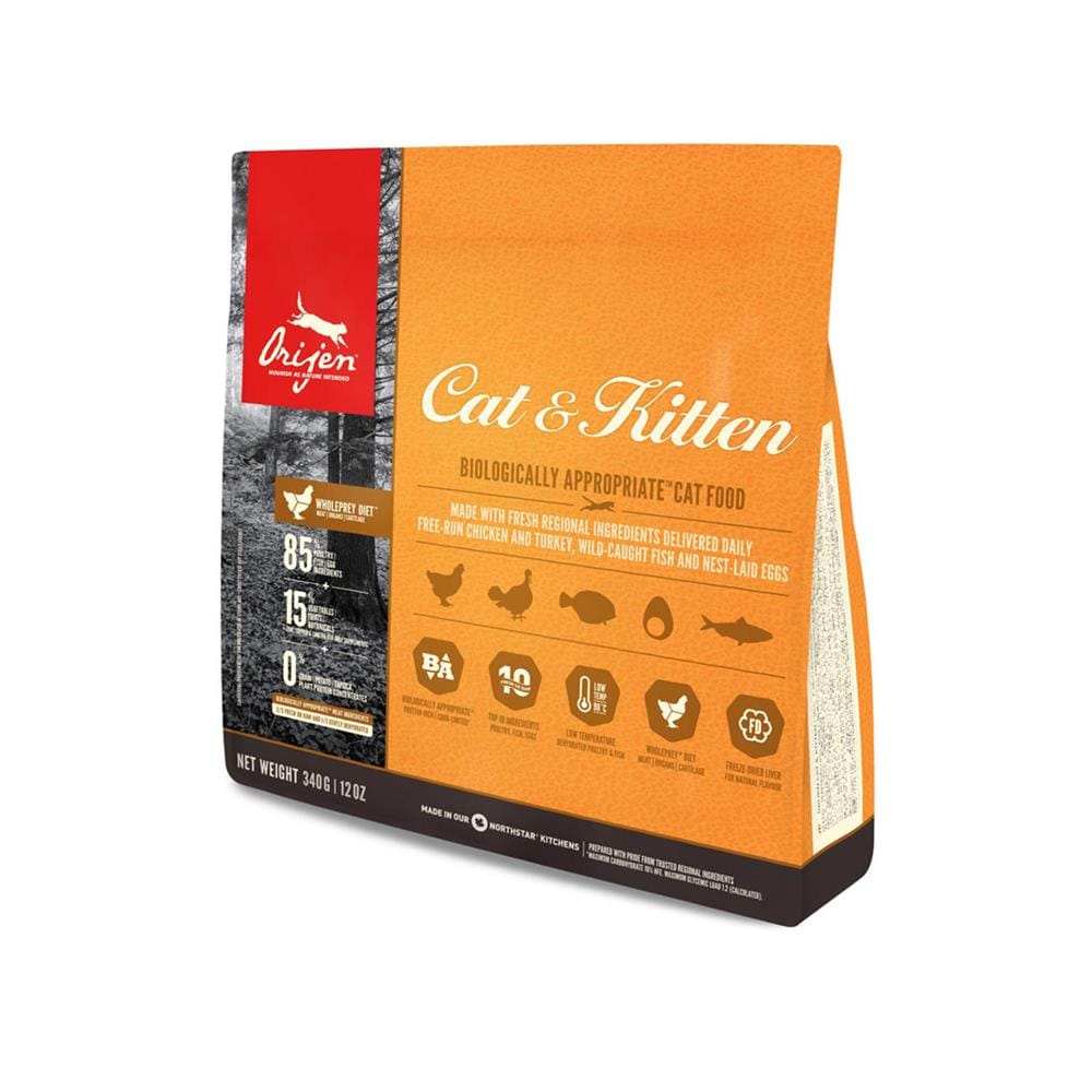 อาหารแมว ORIJEN CAT&KITTEN 340 กรัม