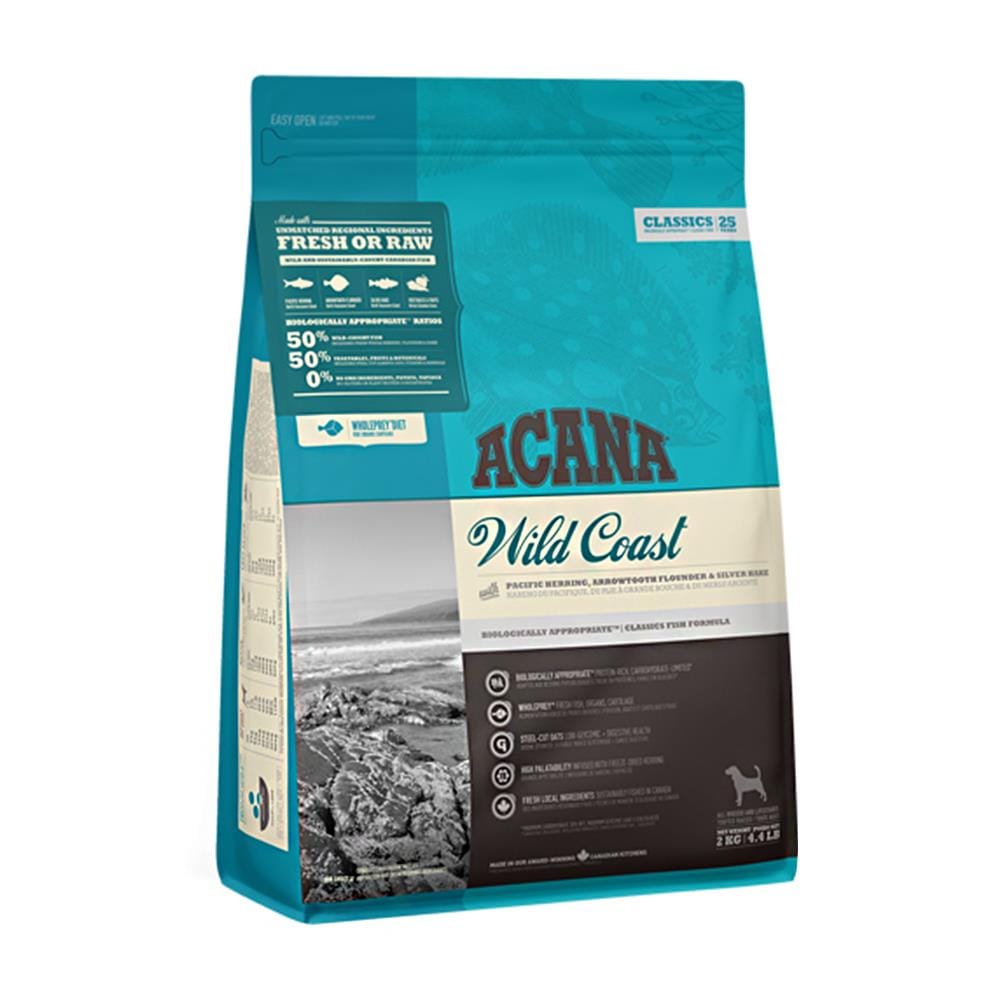 อาหารสุนัข ACANA WILD COAST 2 กก.
