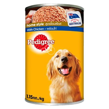 อาหารเปียกสุนัข PEDIGREE HOME STYLE WITH CHICKEN 1.15 กก_0